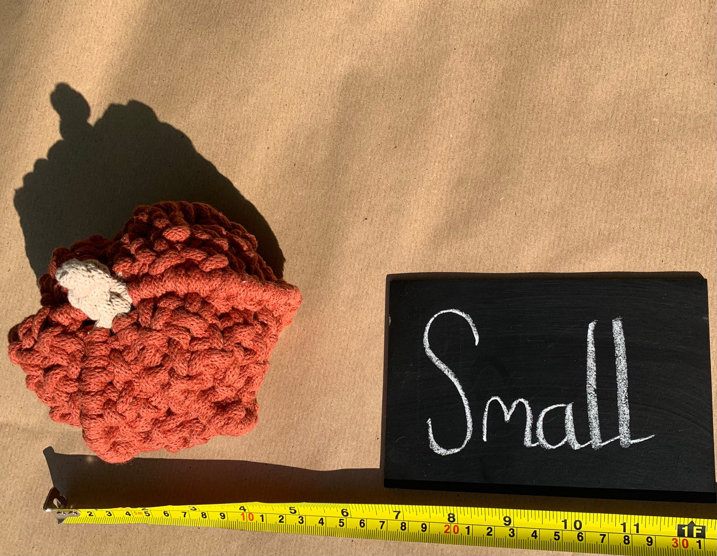 Small Macramé Pumpkin