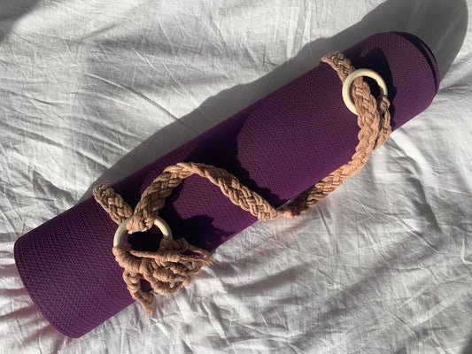 Yoga Mat Strap Braid Style